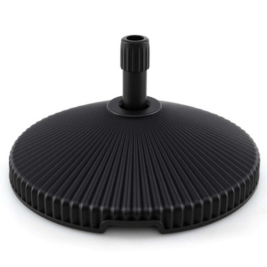 Fillable Umbrella Base with Plastic Ring and Adapters