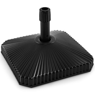 22" Square Umbrella Base with Refillable Reservoir