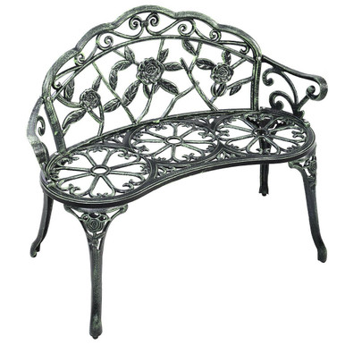 Patio Garden Rose Bench