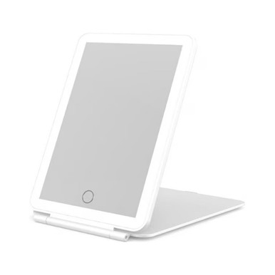 Vanity Plant Rechargeable LED Travel Mirror