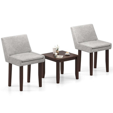 3-Piece Accent Table and Chair Set