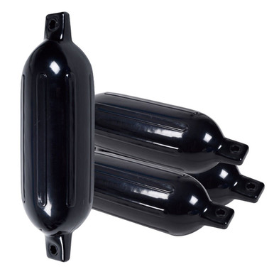 Ribbed Marine Boat Fenders (4-Pack)
