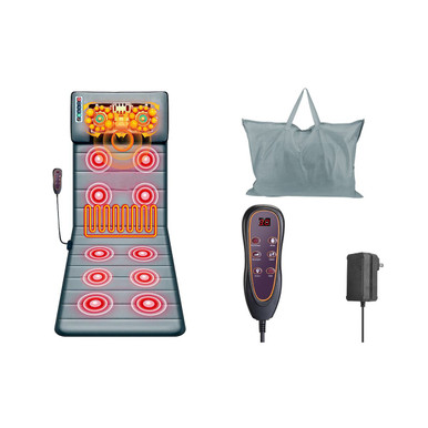 iMounTEK Full Body Electric Massage Mat with Neck Pillow