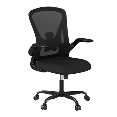 Sytas Ergonomic Desk Chair with Padded Flip Up Arms