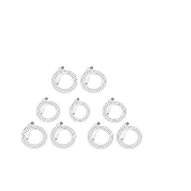 6-Foot Heavy Duty Lightning Cables for Apple Devices (5- or 10-Pack) - 6 Foot Lightning Cables for Apple - 5PK