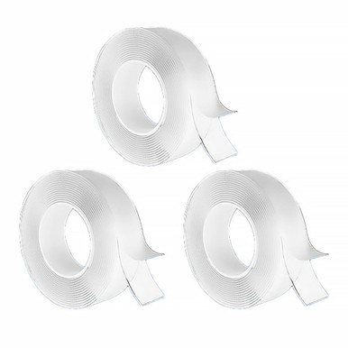 Reusable Double-Sided Space Tape (3-Pack)