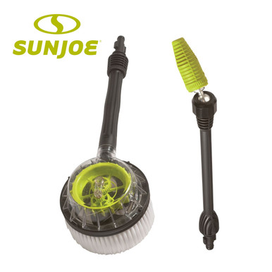 Sun Joe Rotary Wash Brush and Multi-Angle Spray Wand