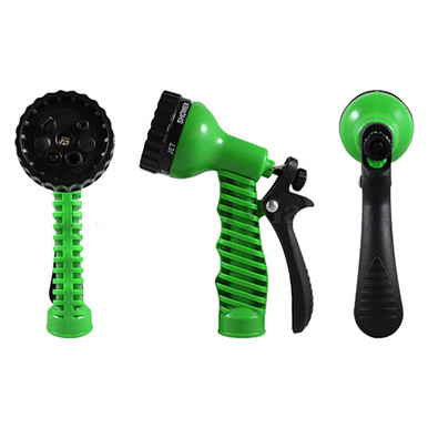 Adjustable Garden Hose Water Nozzle with 7-Spray Patterns