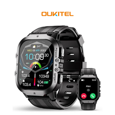 OUKITEL BT20 Military Smart Watch for Men