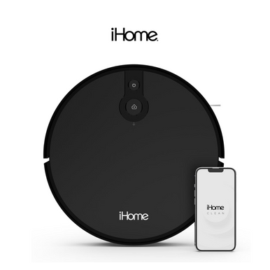 iHome AutoVac Eclipse Robot Vacuum and Mop