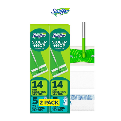 Swiffer 2-in-1 Dry and Wet Multi Surface Floor Cleaner (2-Pack)
