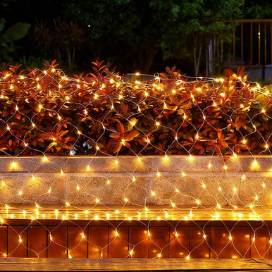 Solar Shrub Net Lights
