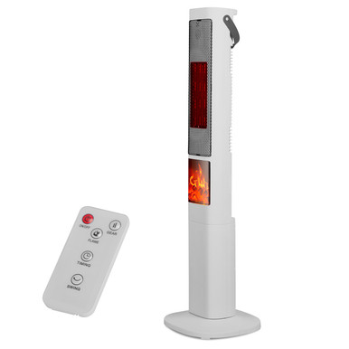 1500W 3D Flame Oscillating Space heater
