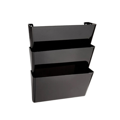 DocuPocket Stackable Three-Pocket Wall File