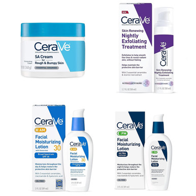 CeraVe Skincare Essentials Bundle (2-Pack)