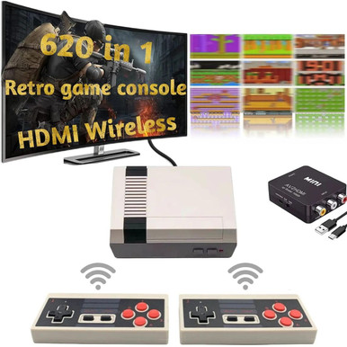 Classic 620 Retro Game Console