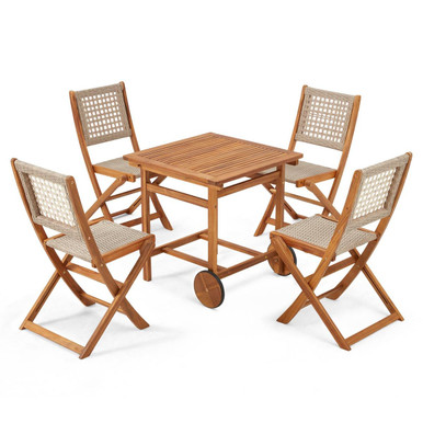 5-Piece Outdoor Patio Dining Set