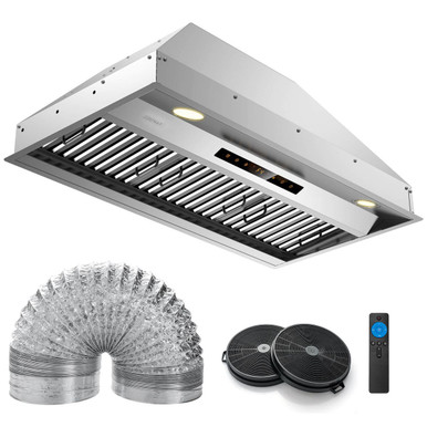 36" Under-Cabinet Range Hood with 4 Fan Speeds