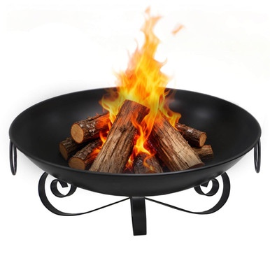 24” Metal Fire Pit Bowl