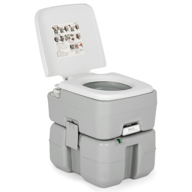 5.3 Gallon Outdoor Portable Travel Toilet