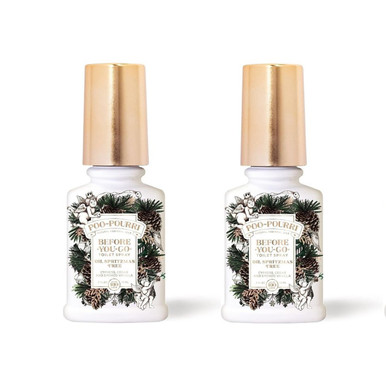 Poo-Pourri Before You Go Toilet Spray, Oh Spritzmas Tree (2-Pack)