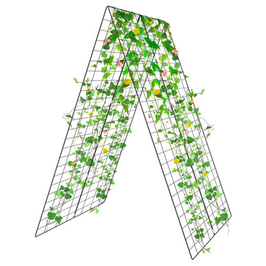 A-Frame Foldable Trellis Plant Support (4-Pack)