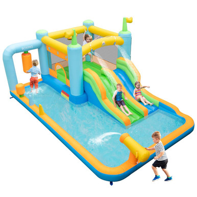 Kids Giant Bounce House and Splash Pool