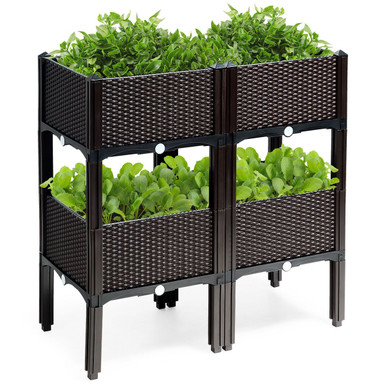 Raised Garden Bed (4-Pack)