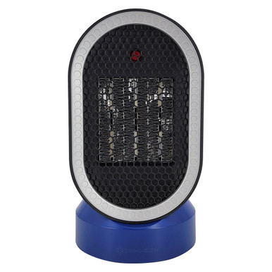 Living-Glow 600W Ceramic Tabletop Fan and Heater Combo
