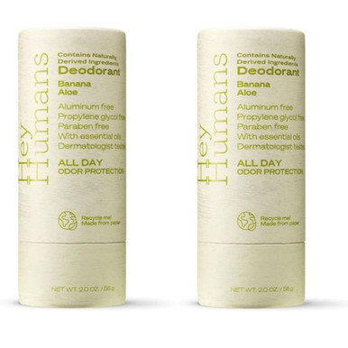 Hey Humans Naturally Derived Deodorant (2-Pack)