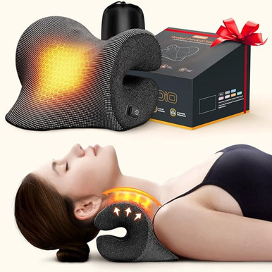 Famedio 3s Heated Neck Stretcher for Pain Relief