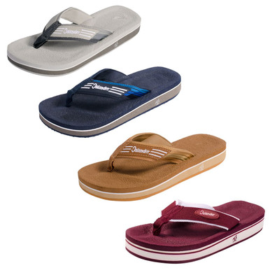 Islander All-Weather Beach Flip-Flop Slippers - Grey-6