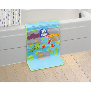 Innovative Living Cushioned Bath Pad with Organizer