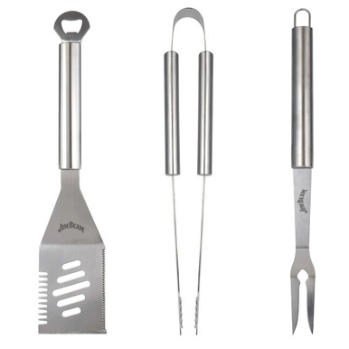 Jim Beam BBQ Tools (3 Piece Set)