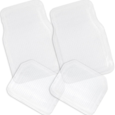 All Weather Vehicle Rubber Floor Mats (4-Piece Set)