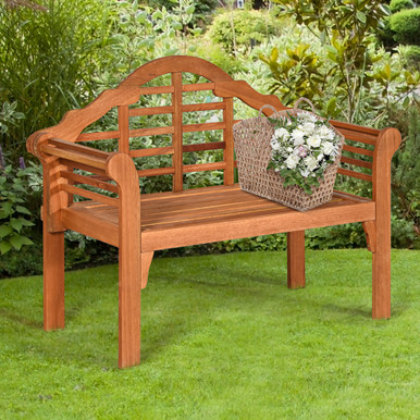 Outdoor Wooden Folding Bench