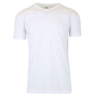 Men's Moisture-Wicking Wrinkle Free Performance Tee - MPT-100 - LB - S