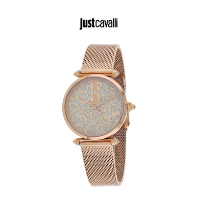 Just Cavalli Women's Animalier Rose Gold Dial Watch