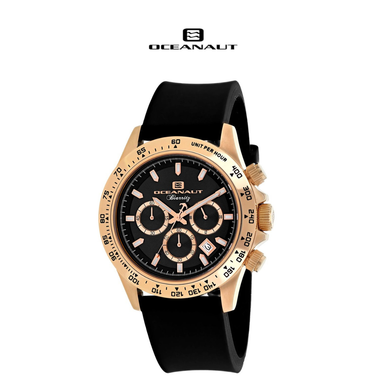 Oceanaut Men's Biarritz Black Dial Watch