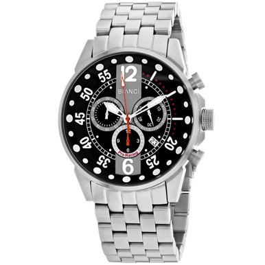 Roberto Bianci Men's Messina Black Dial Watch