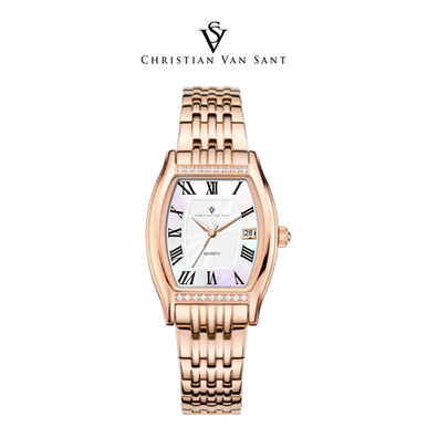 Christian Van Sant Women's Gemma White Dial Watch