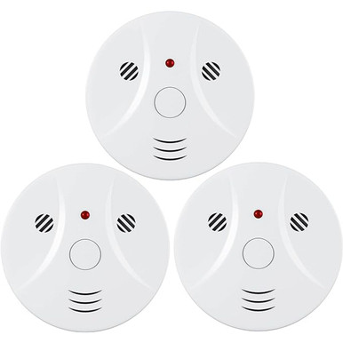 Lecoolife Smoke Carbon Monoxide Detector (3-Pack)