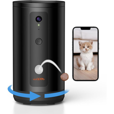 300° Dog Camera with Treat Dispenser