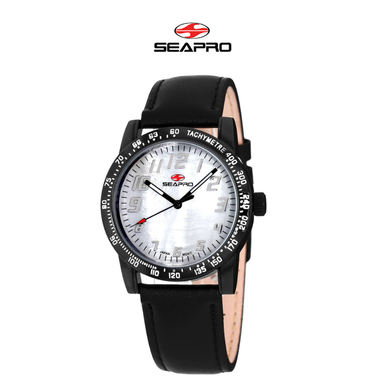 Seapro Women's Bold White MOP Dial Watch