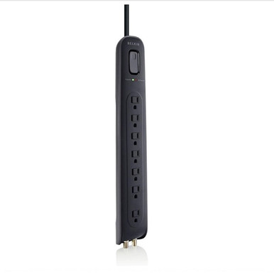 Belkin AV Power Strip Surge Protector and Coaxial Protection