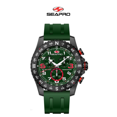 Seapro Men's Gallantry Green Dial Watch
