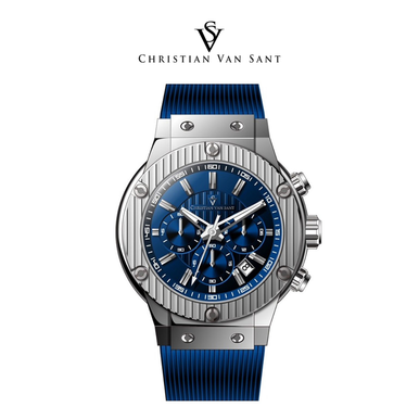 Christian Van Sant Men's Monarchy Blue Dial Watch