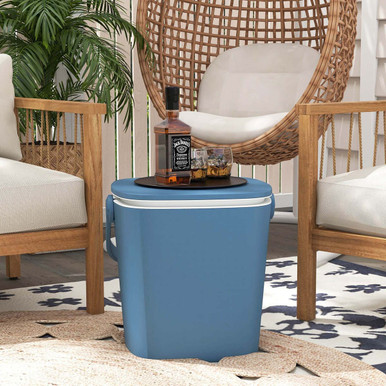 Portable Cooler Bar Table