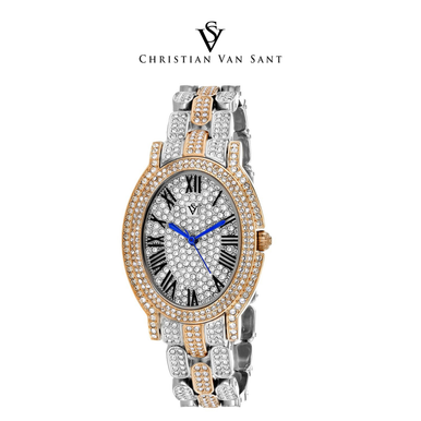 Christian Van Sant Women's Amore Silver Dial Watch