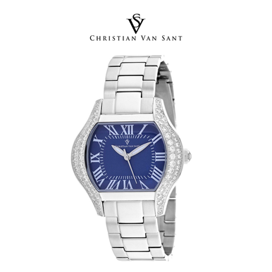 Christian Van Sant Women's Bianca Blue Dial Watch